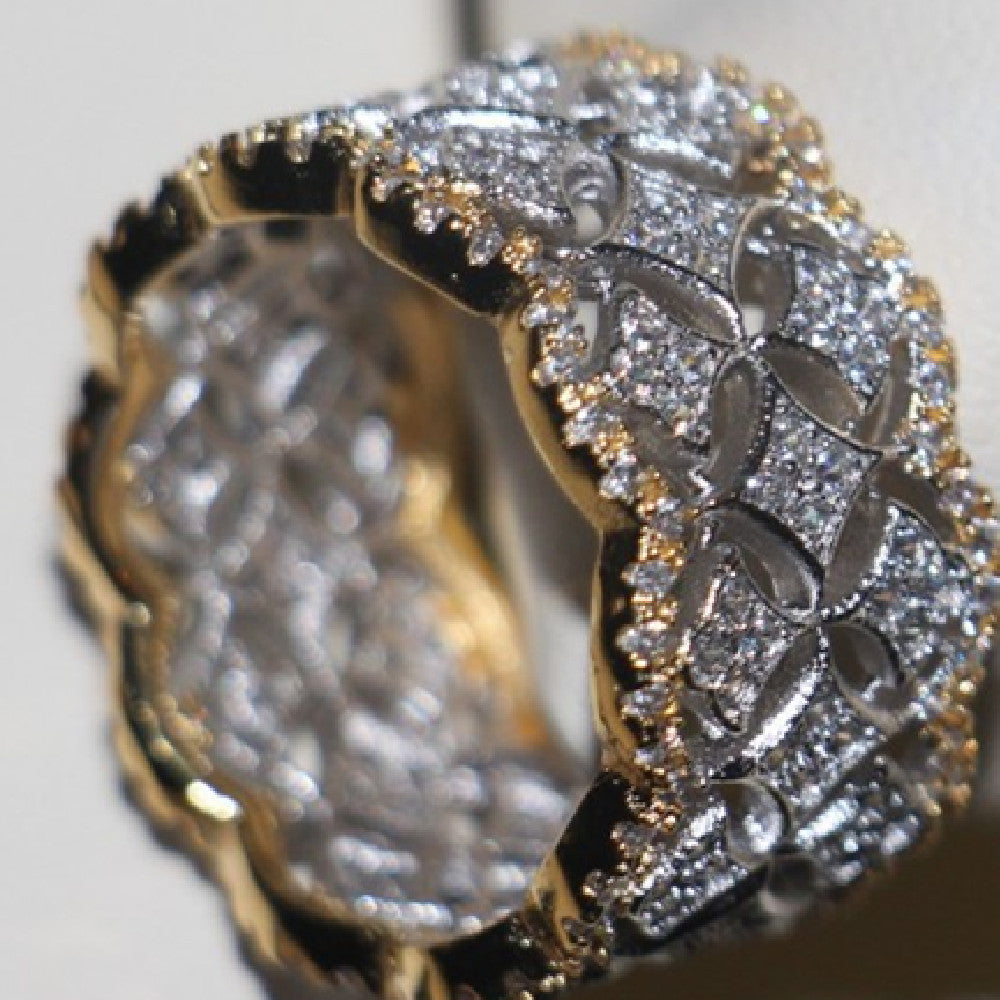 Zircon Fashion Personality Star Ring